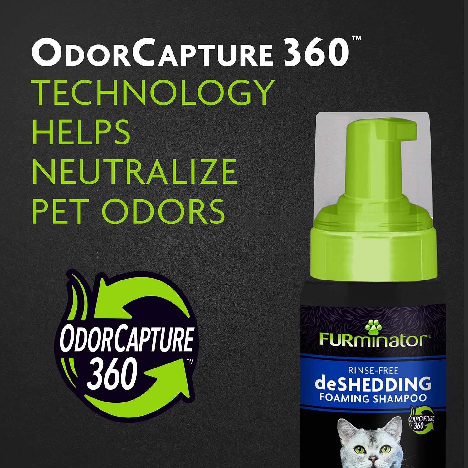 Deshedding shampoo on sale for cats